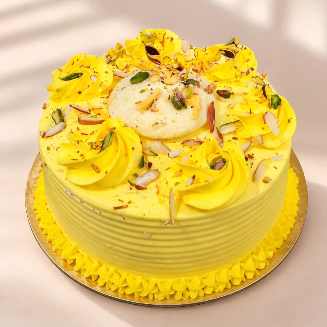 Rasmalai Cake
