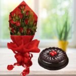 Roses N cake online delivery