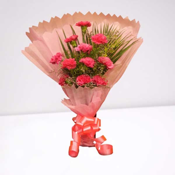 pink carnation bouquet online delivery