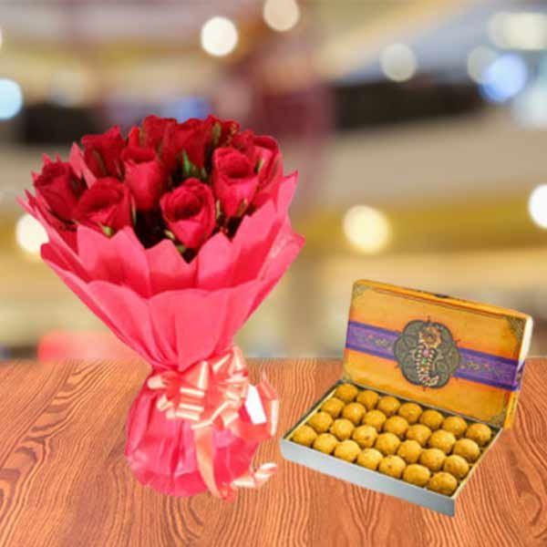 send roses with sweets online