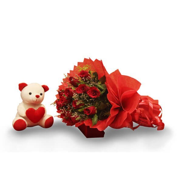 send Roses & Teddy online