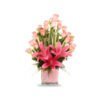 order roses and lily arrangement online