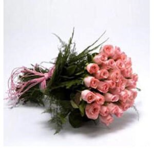 order pink rose bouquet online