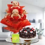 order teddy bear and cake online