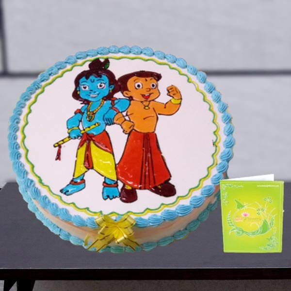 Wondrous Chhota Bheem Cake- MyFlowerTree