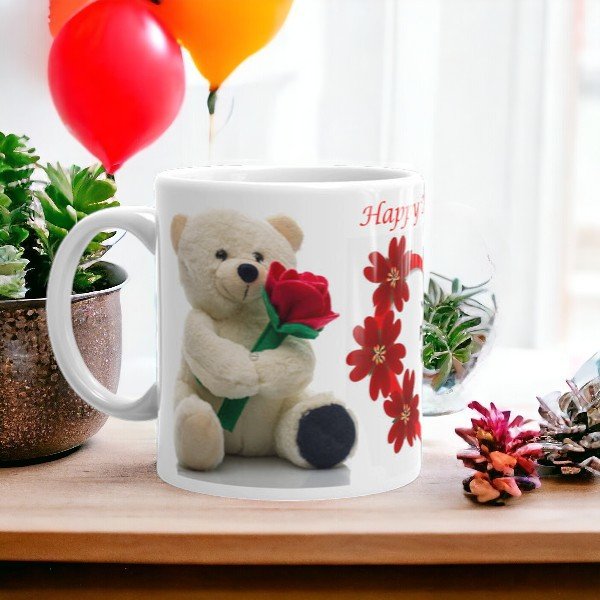 Customized Happy Teddy Day Mug online