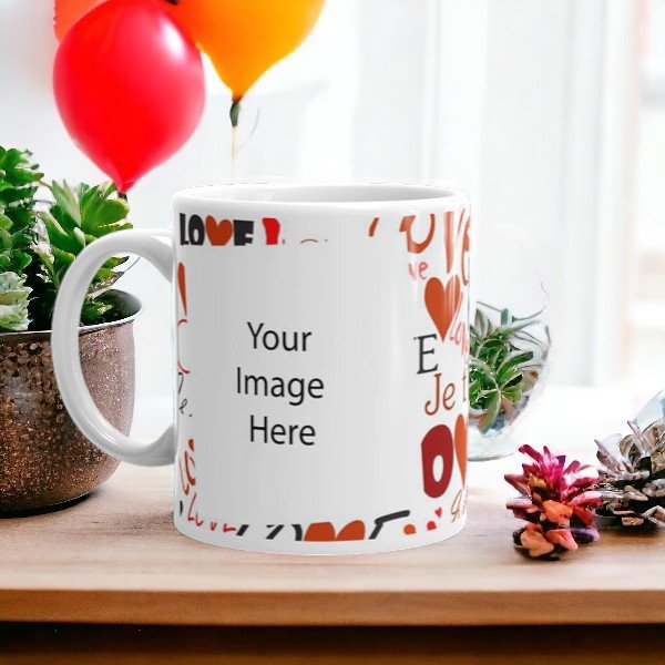 Customized Love Printed Mug online