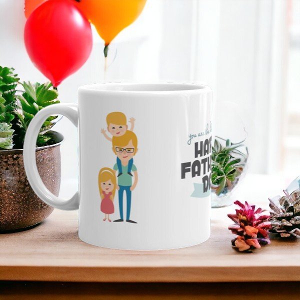 Gift Father's Day Mug With Message