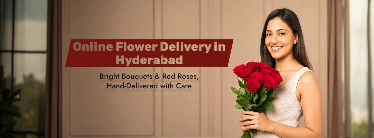 Flower Delivery in Hyderabad – Fresh Roses Same Day by BetterGiftFlowers