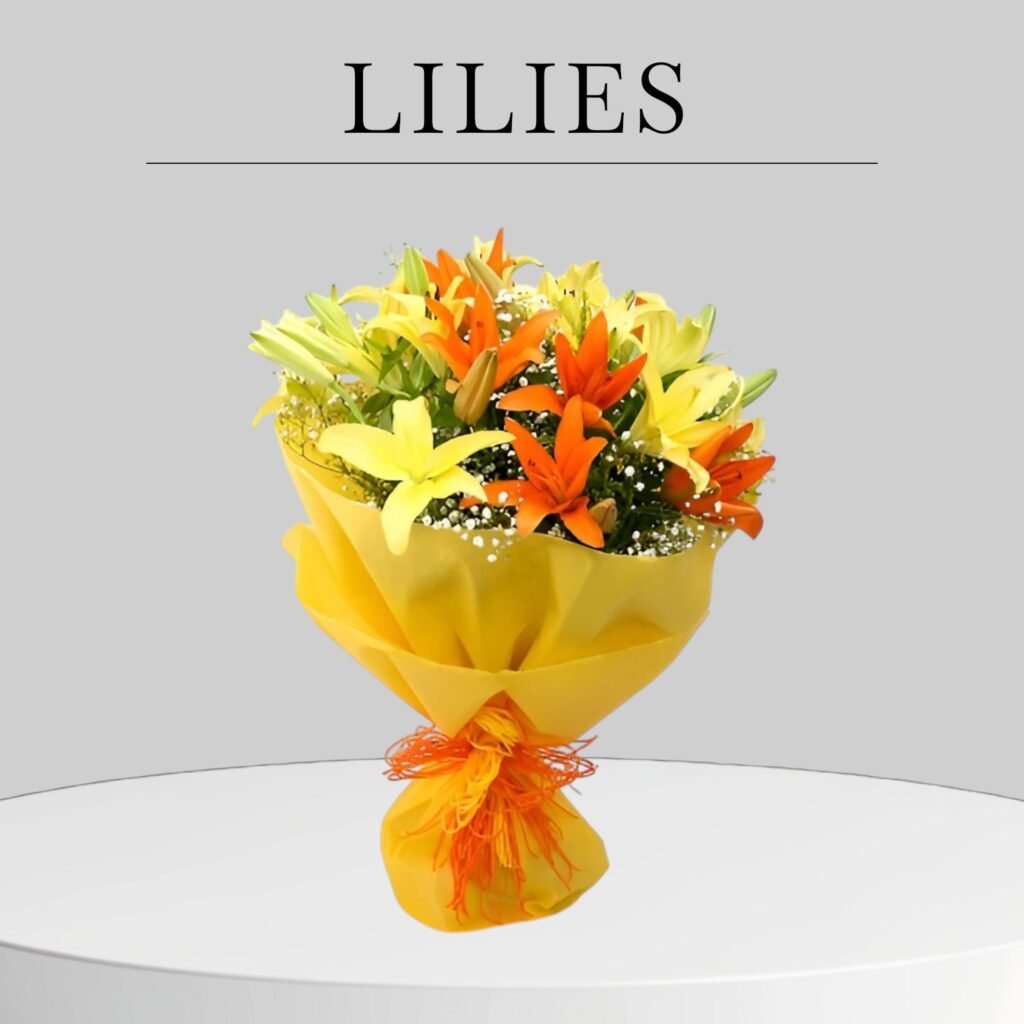 lily bouquets in Pune order with BetterGiftFlowers